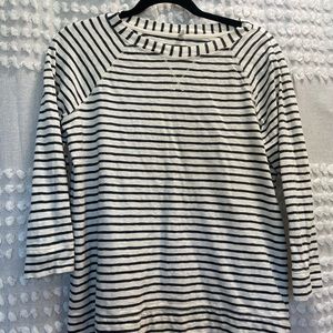 Lou & Grey stripped top size Small